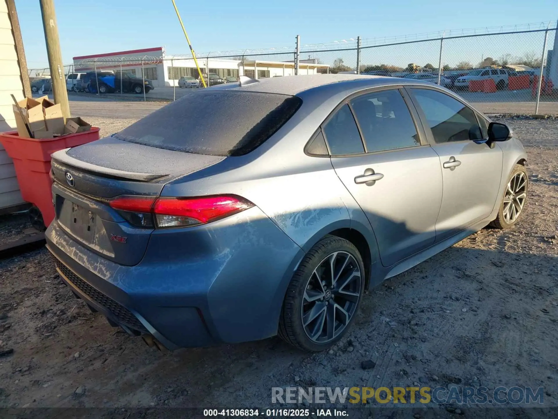 4 Photograph of a damaged car JTDT4RCE0LJ046133 TOYOTA COROLLA 2020