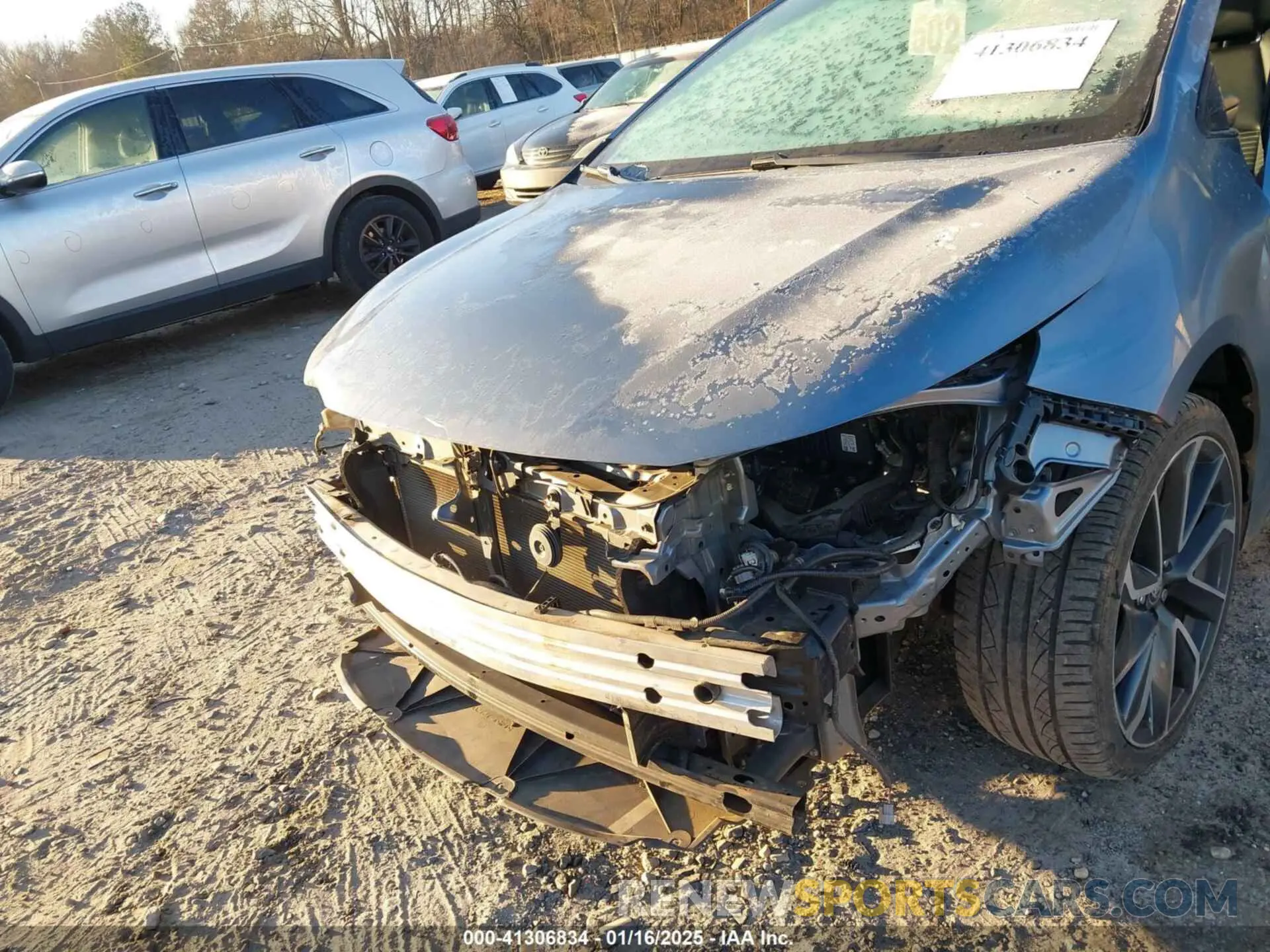 6 Photograph of a damaged car JTDT4RCE0LJ046133 TOYOTA COROLLA 2020