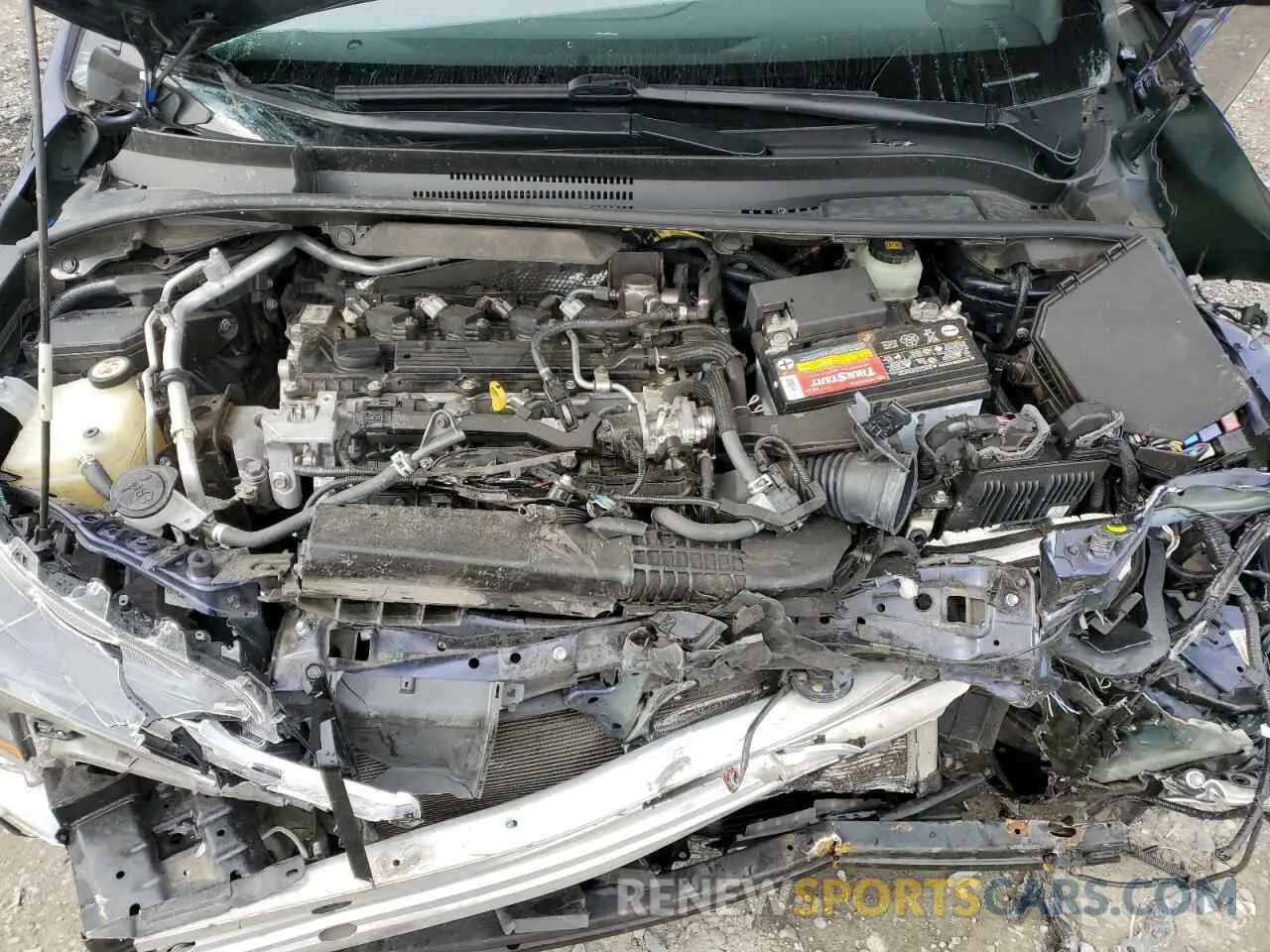 13 Photograph of a damaged car JTDT4RCE2LJ005874 TOYOTA COROLLA 2020