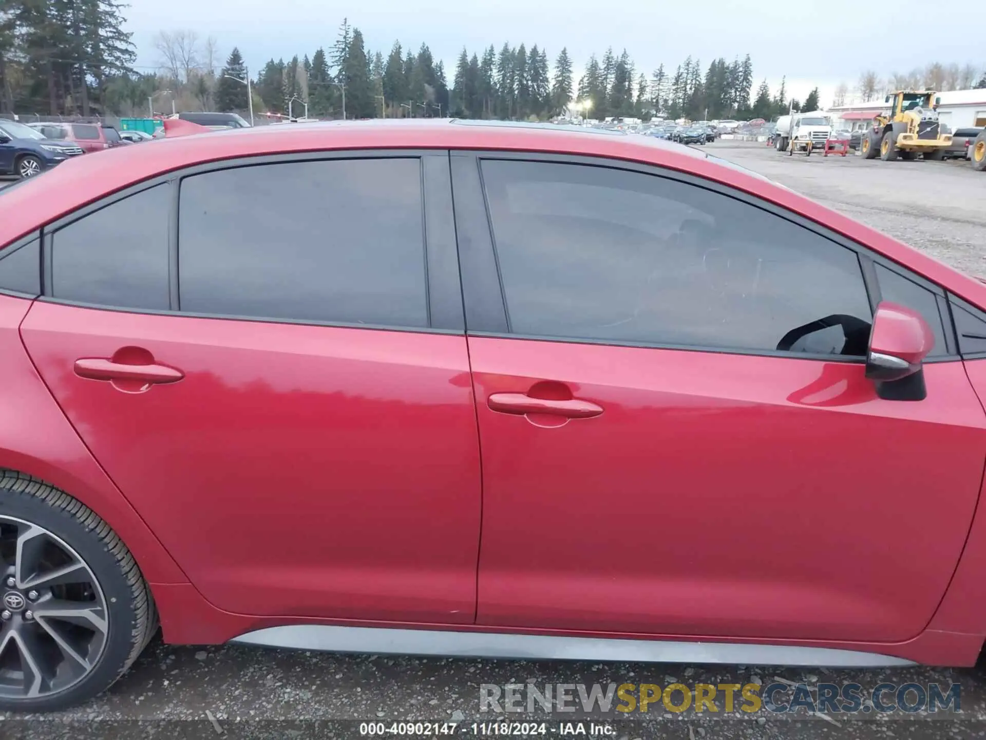 14 Photograph of a damaged car JTDT4RCE2LJ021850 TOYOTA COROLLA 2020