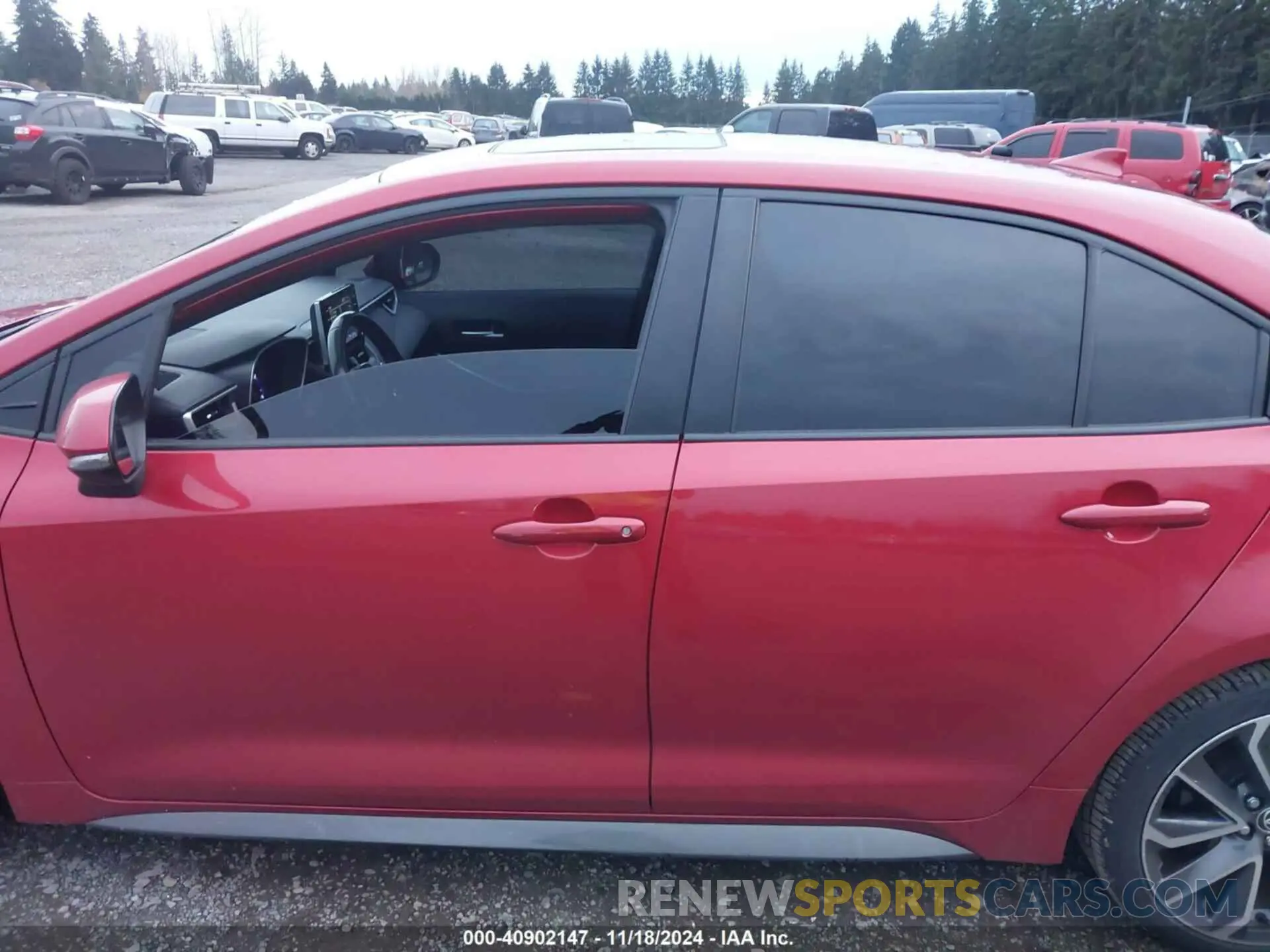 15 Photograph of a damaged car JTDT4RCE2LJ021850 TOYOTA COROLLA 2020