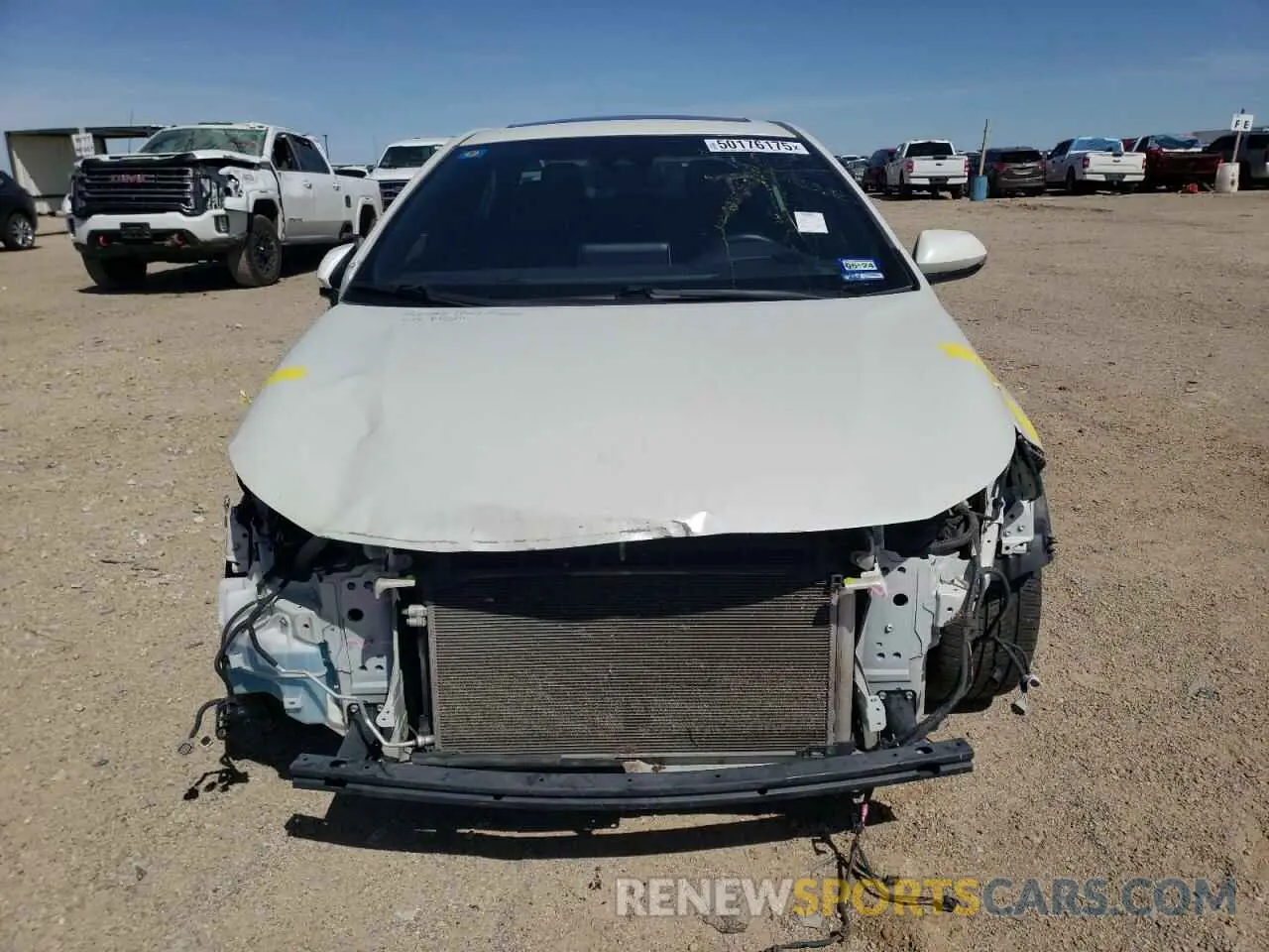 5 Photograph of a damaged car JTDT4RCE2LJ041130 TOYOTA COROLLA 2020