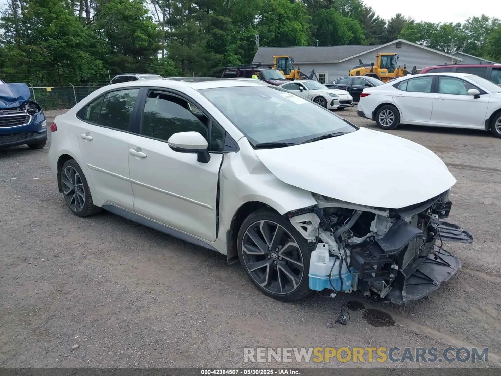 1 Photograph of a damaged car JTDT4RCE3LJ011019 TOYOTA COROLLA 2020