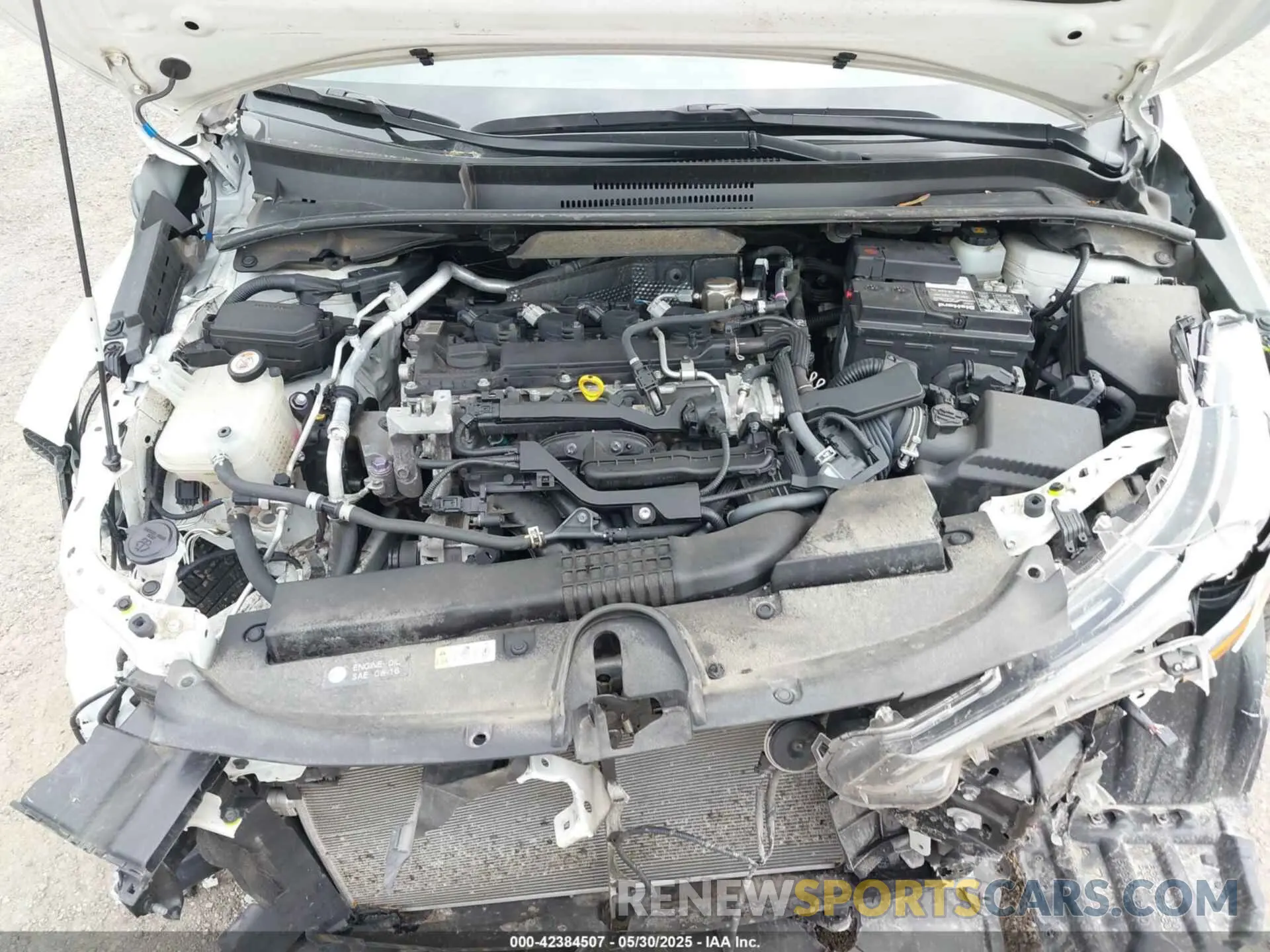 10 Photograph of a damaged car JTDT4RCE3LJ011019 TOYOTA COROLLA 2020