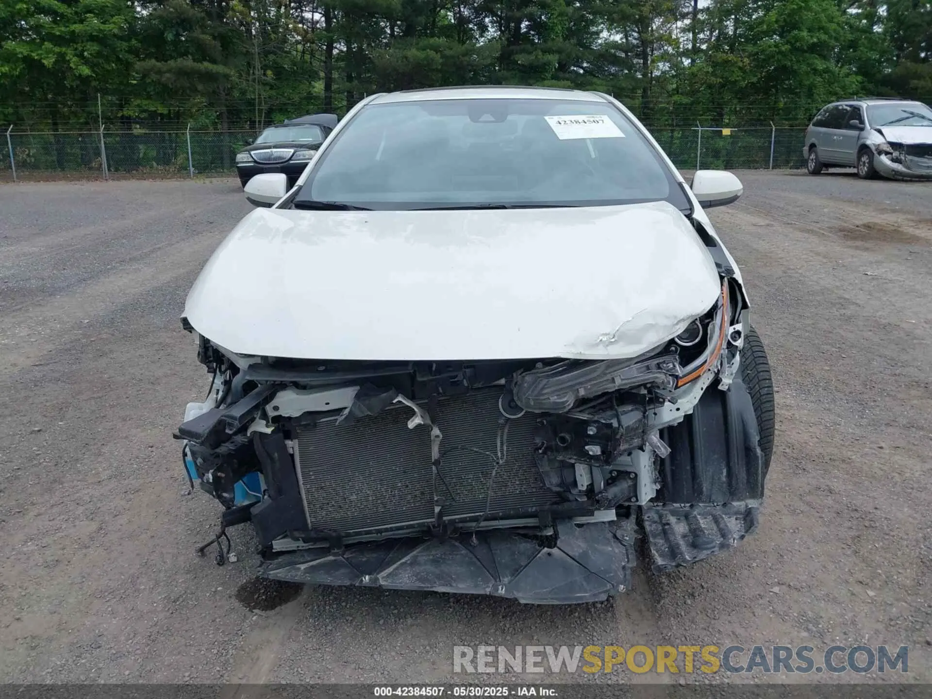12 Photograph of a damaged car JTDT4RCE3LJ011019 TOYOTA COROLLA 2020
