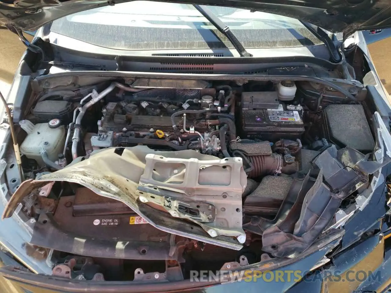 12 Photograph of a damaged car JTDT4RCE3LJ012977 TOYOTA COROLLA 2020