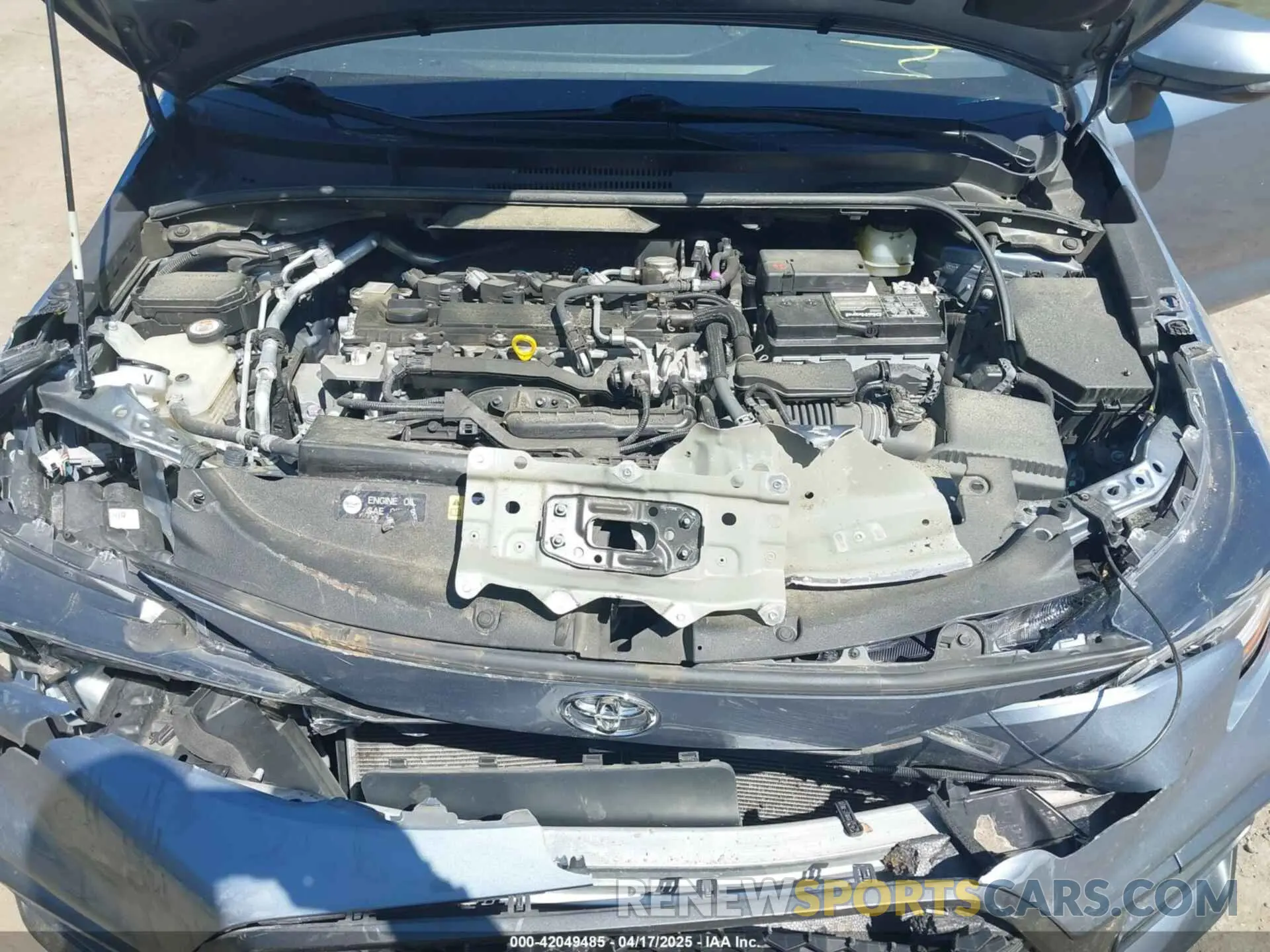 10 Photograph of a damaged car JTDT4RCE4LJ014530 TOYOTA COROLLA 2020