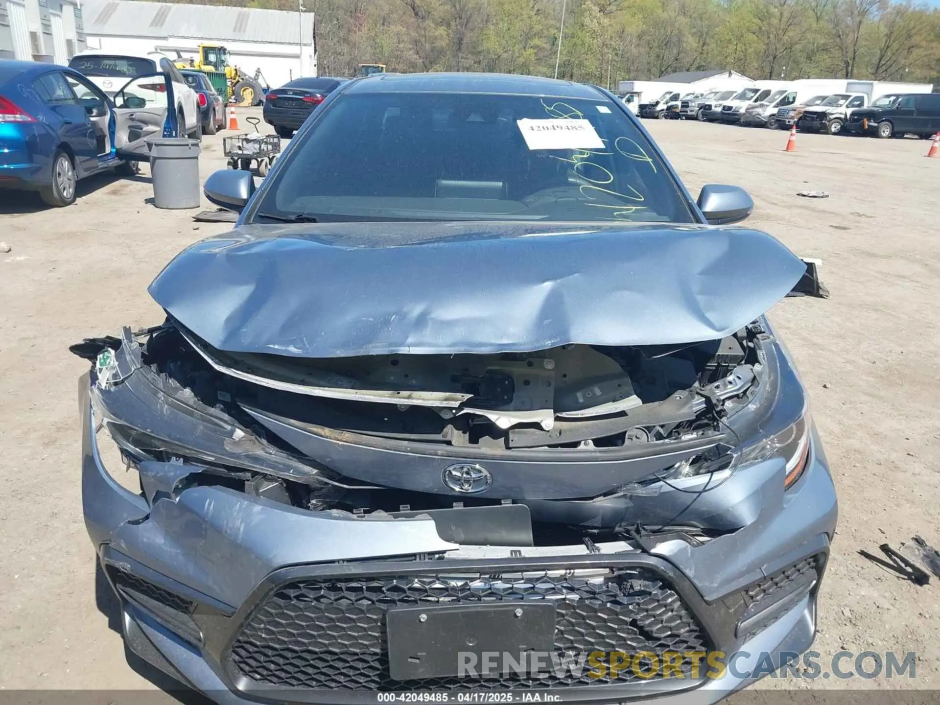 11 Photograph of a damaged car JTDT4RCE4LJ014530 TOYOTA COROLLA 2020
