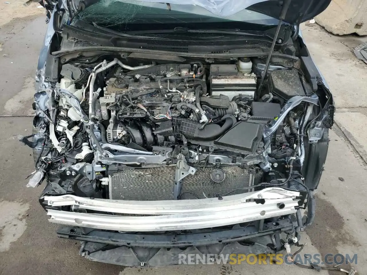 11 Photograph of a damaged car JTDT4RCE5LJ029554 TOYOTA COROLLA 2020