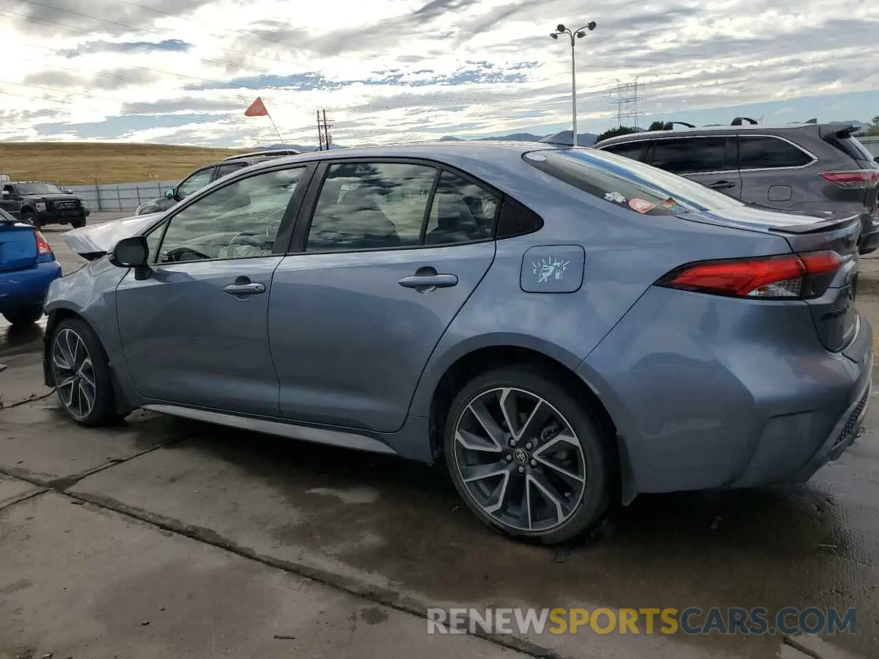 2 Photograph of a damaged car JTDT4RCE5LJ029554 TOYOTA COROLLA 2020