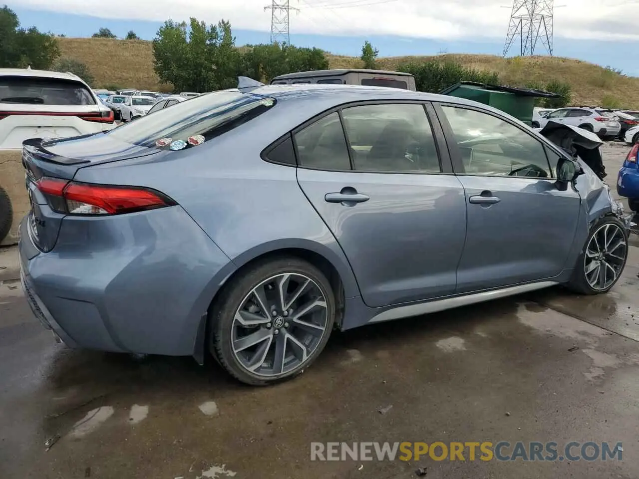 3 Photograph of a damaged car JTDT4RCE5LJ029554 TOYOTA COROLLA 2020