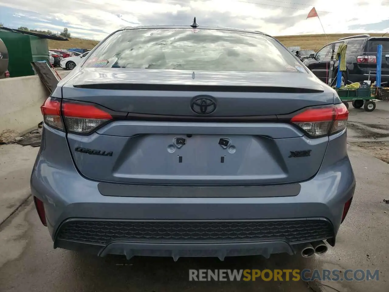 6 Photograph of a damaged car JTDT4RCE5LJ029554 TOYOTA COROLLA 2020