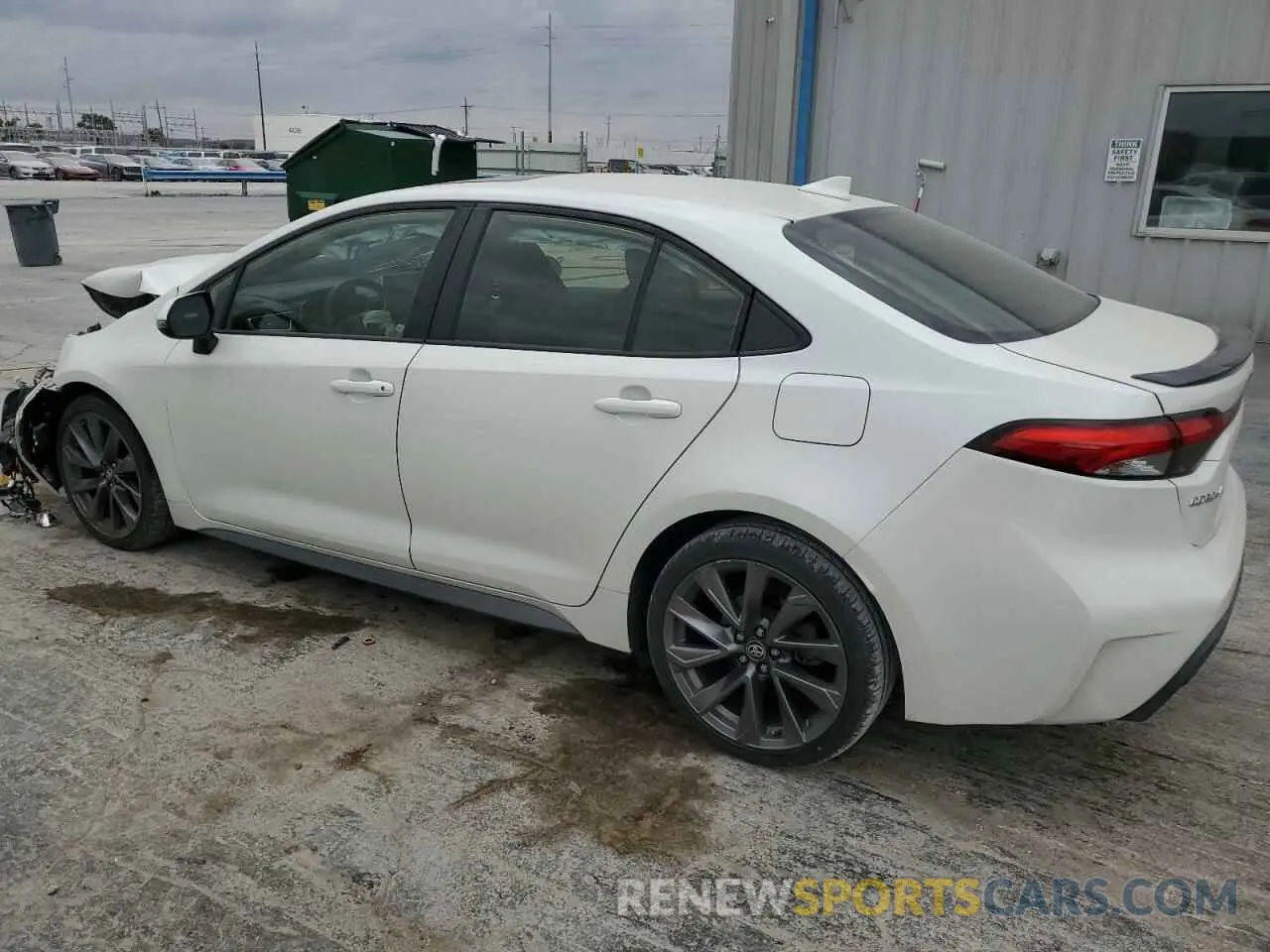 2 Photograph of a damaged car JTDT4RCE6LJ011242 TOYOTA COROLLA 2020