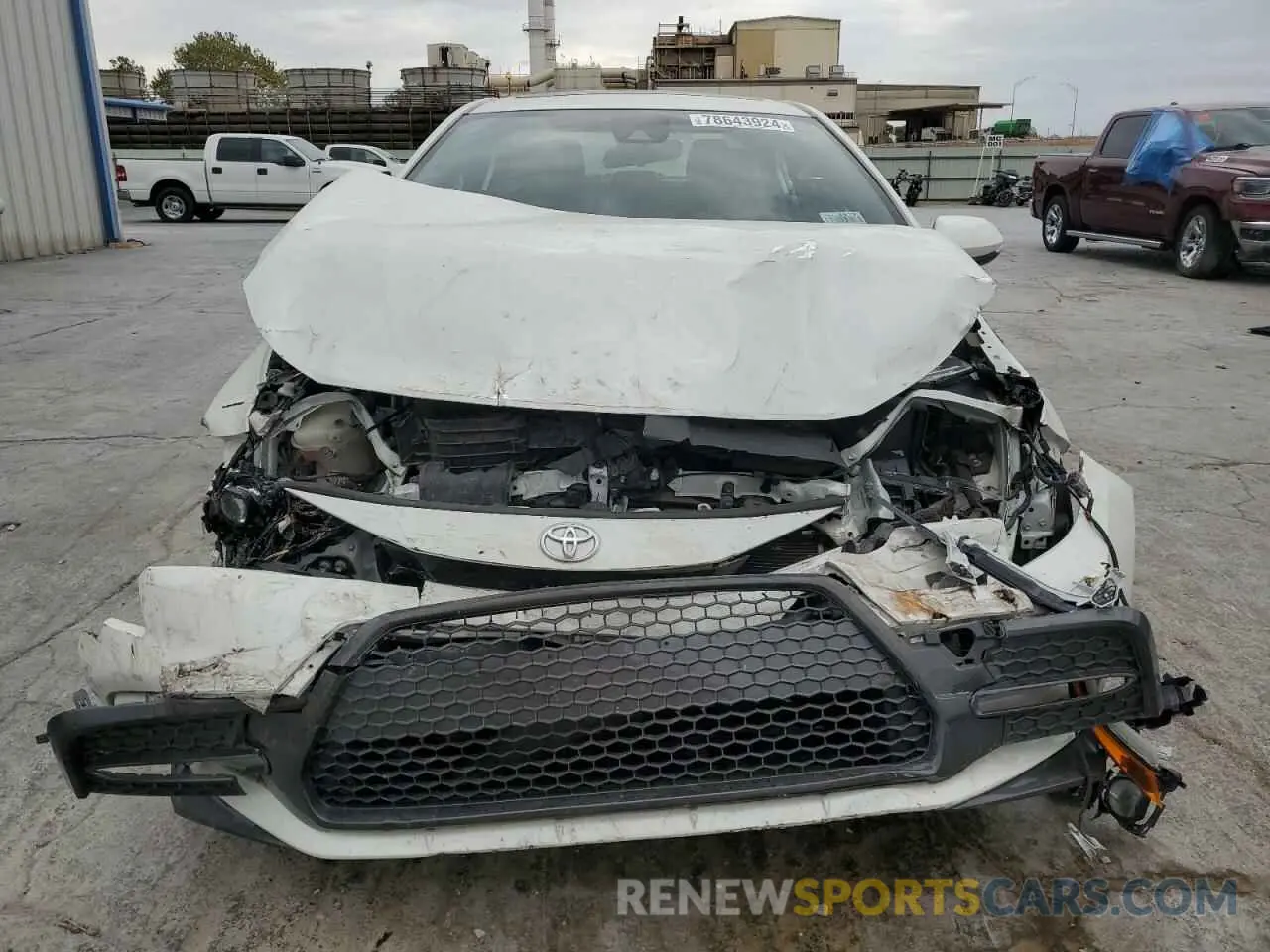 5 Photograph of a damaged car JTDT4RCE6LJ011242 TOYOTA COROLLA 2020