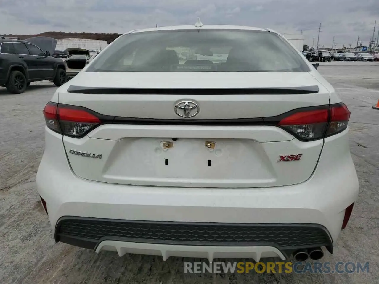 6 Photograph of a damaged car JTDT4RCE6LJ011242 TOYOTA COROLLA 2020