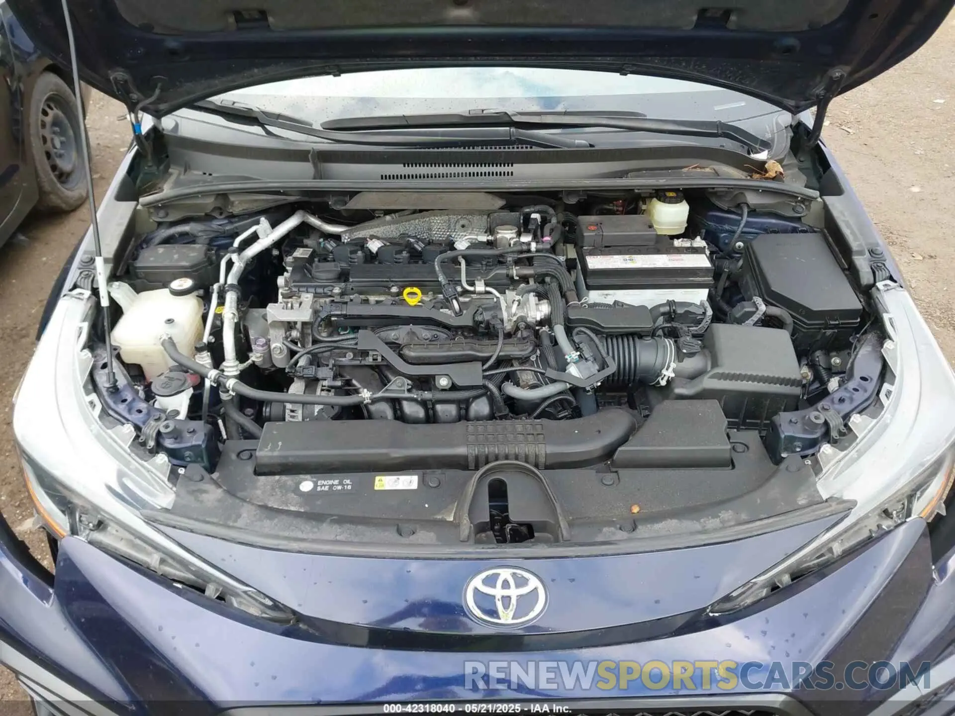 10 Photograph of a damaged car JTDT4RCE6LJ024685 TOYOTA COROLLA 2020