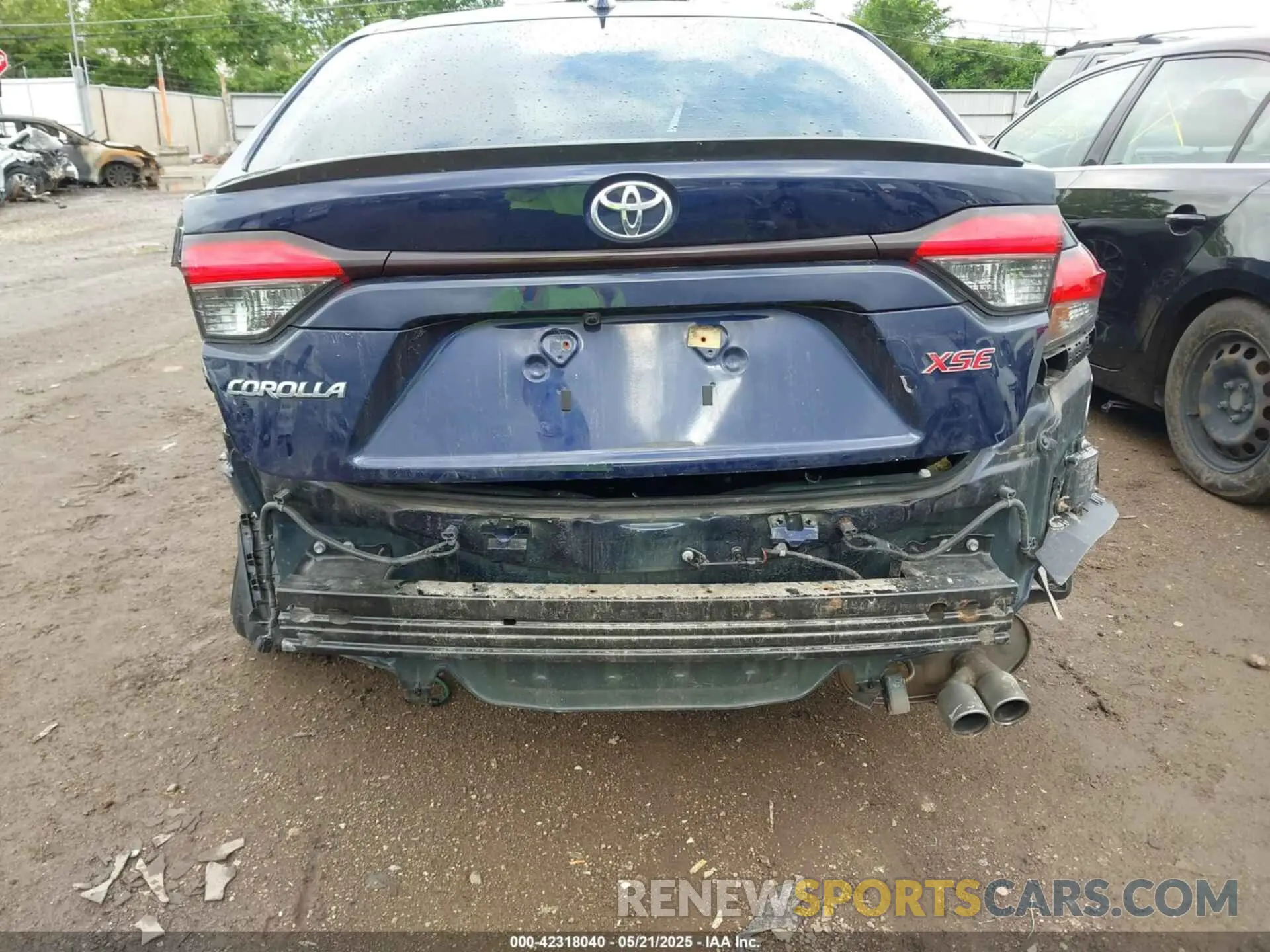 6 Photograph of a damaged car JTDT4RCE6LJ024685 TOYOTA COROLLA 2020