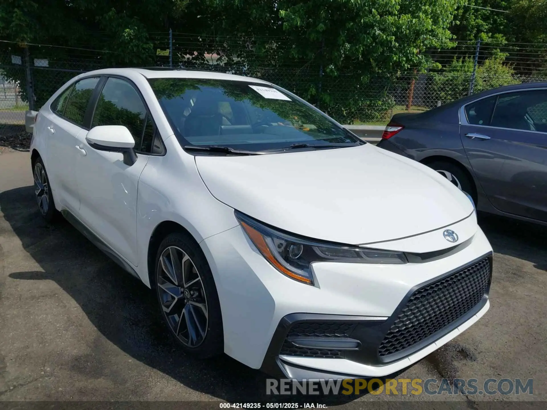 1 Photograph of a damaged car JTDT4RCE6LJ035315 TOYOTA COROLLA 2020