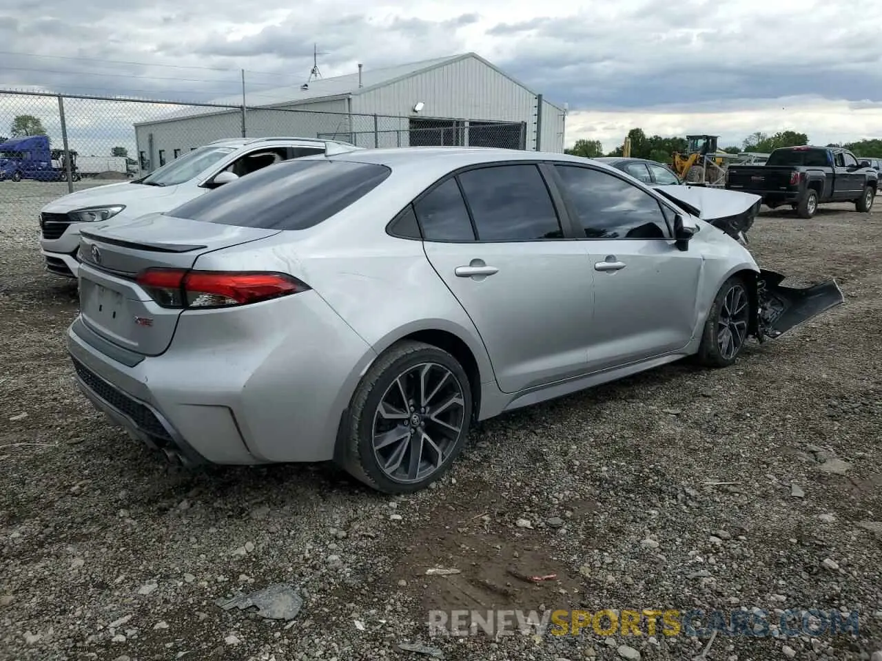 3 Photograph of a damaged car JTDT4RCE7LJ004025 TOYOTA COROLLA 2020