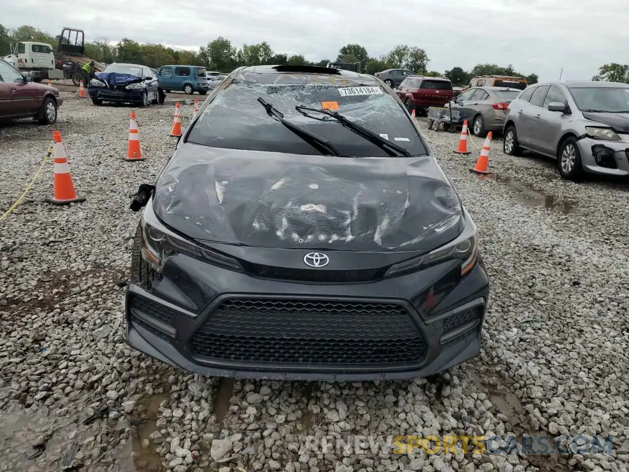 5 Photograph of a damaged car JTDT4RCE8LJ032898 TOYOTA COROLLA 2020