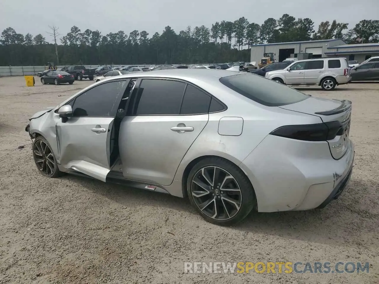 2 Photograph of a damaged car JTDT4RCE8LJ036594 TOYOTA COROLLA 2020