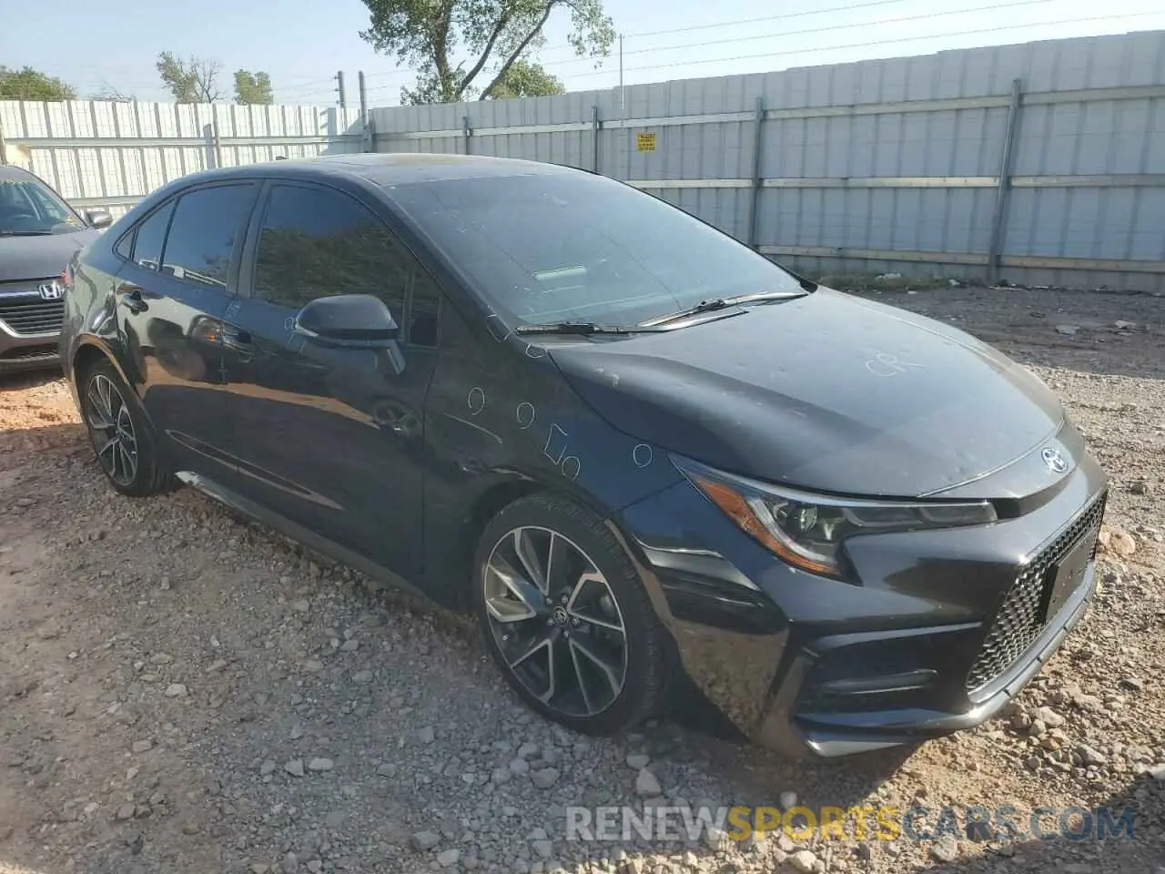 4 Photograph of a damaged car JTDT4RCEXLJ013396 TOYOTA COROLLA 2020