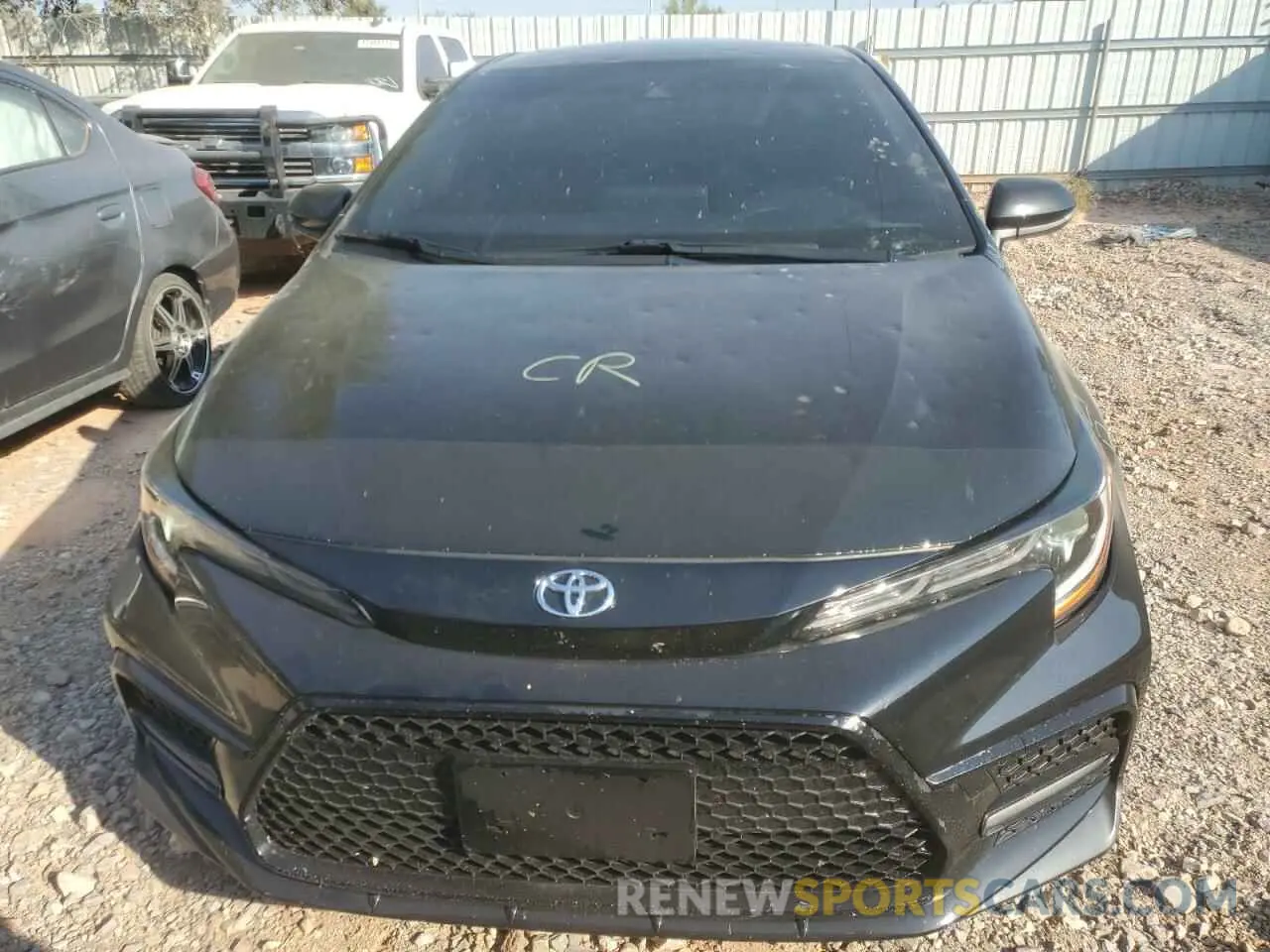 5 Photograph of a damaged car JTDT4RCEXLJ013396 TOYOTA COROLLA 2020
