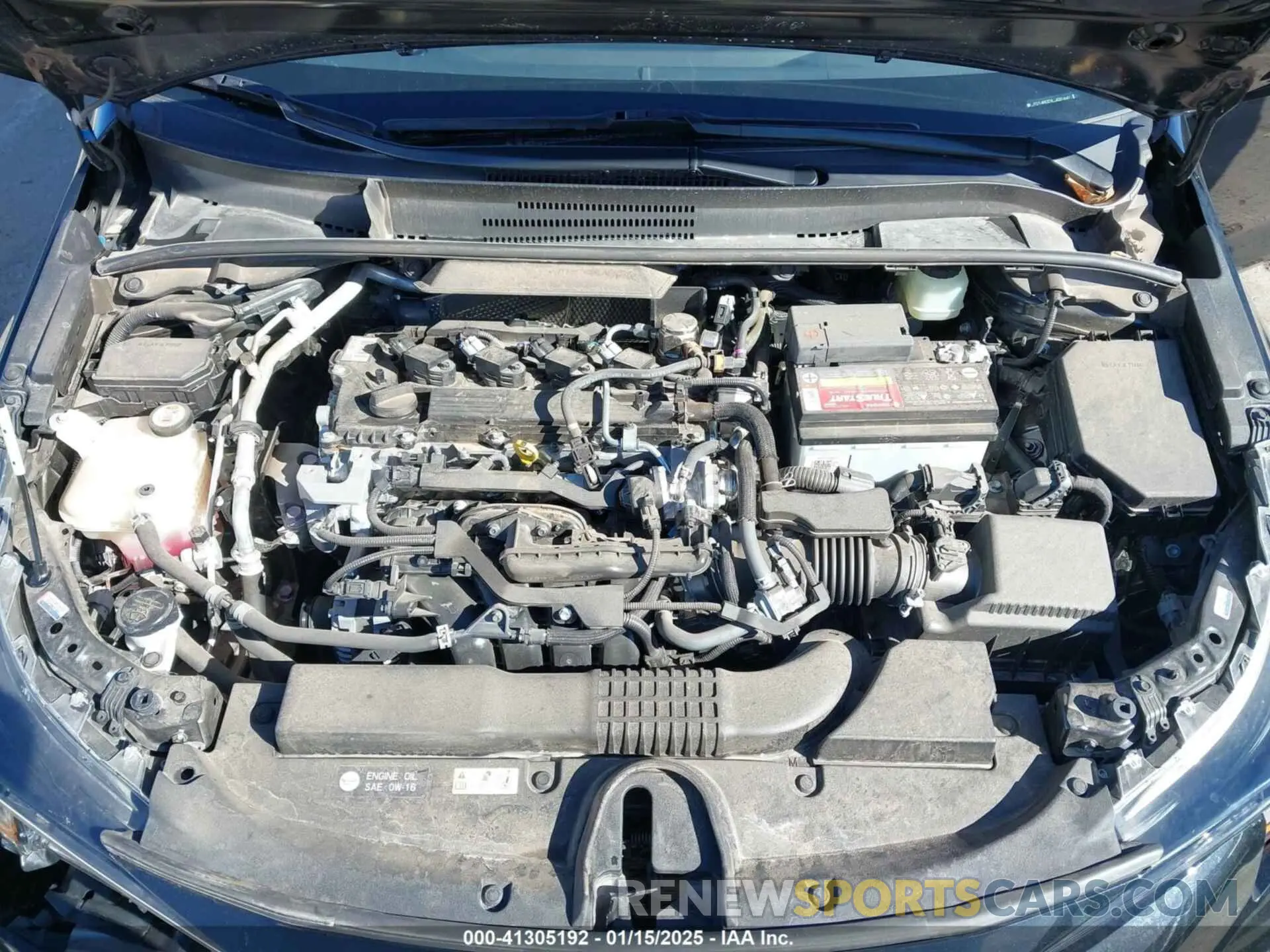 10 Photograph of a damaged car JTDT4RCEXLJ031641 TOYOTA COROLLA 2020