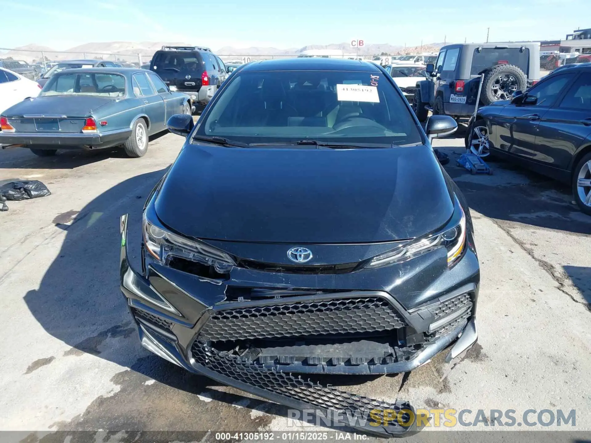 13 Photograph of a damaged car JTDT4RCEXLJ031641 TOYOTA COROLLA 2020