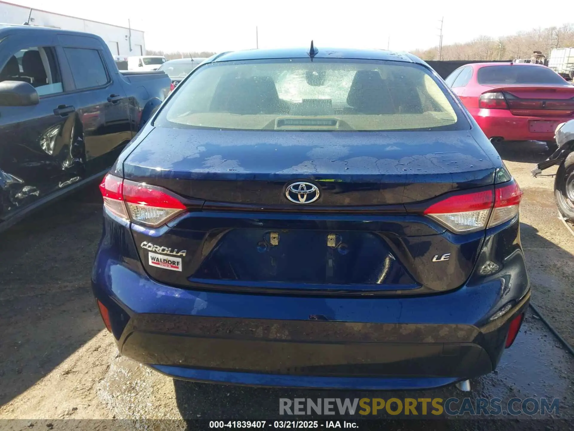 16 Photograph of a damaged car JTDVPRAE0LJ083461 TOYOTA COROLLA 2020