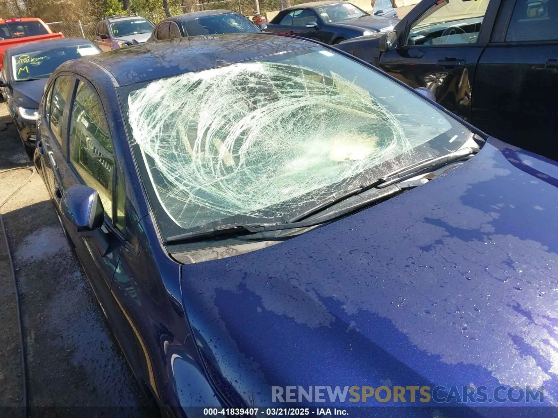 6 Photograph of a damaged car JTDVPRAE0LJ083461 TOYOTA COROLLA 2020