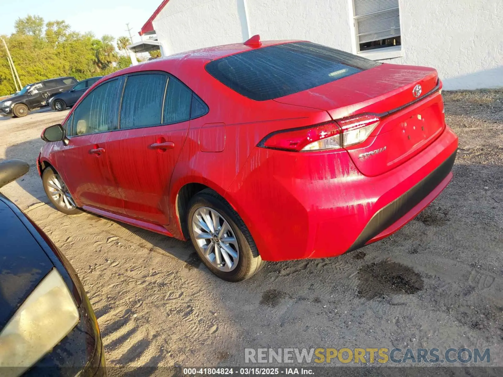 3 Photograph of a damaged car JTDVPRAE0LJ116538 TOYOTA COROLLA 2020