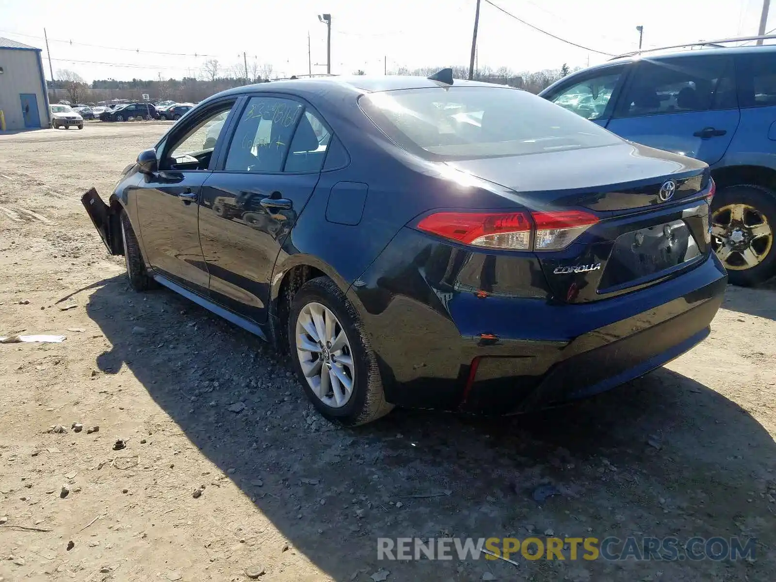 3 Photograph of a damaged car JTDVPRAE1LJ075174 TOYOTA COROLLA 2020