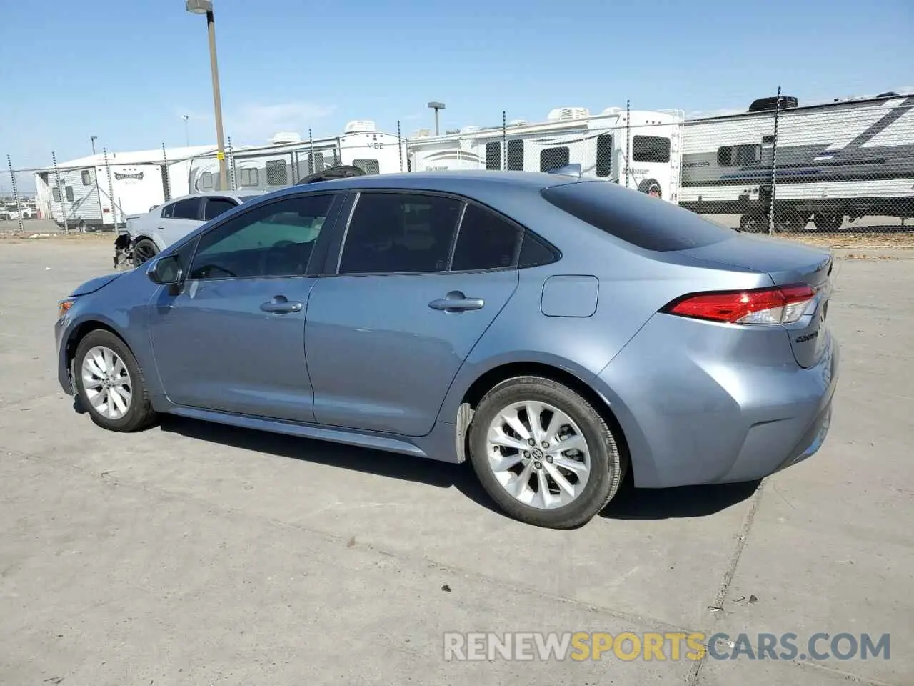 2 Photograph of a damaged car JTDVPRAE4LJ106417 TOYOTA COROLLA 2020