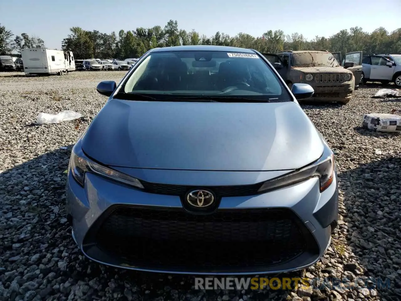 5 Photograph of a damaged car JTDVPRAE4LJ112430 TOYOTA COROLLA 2020