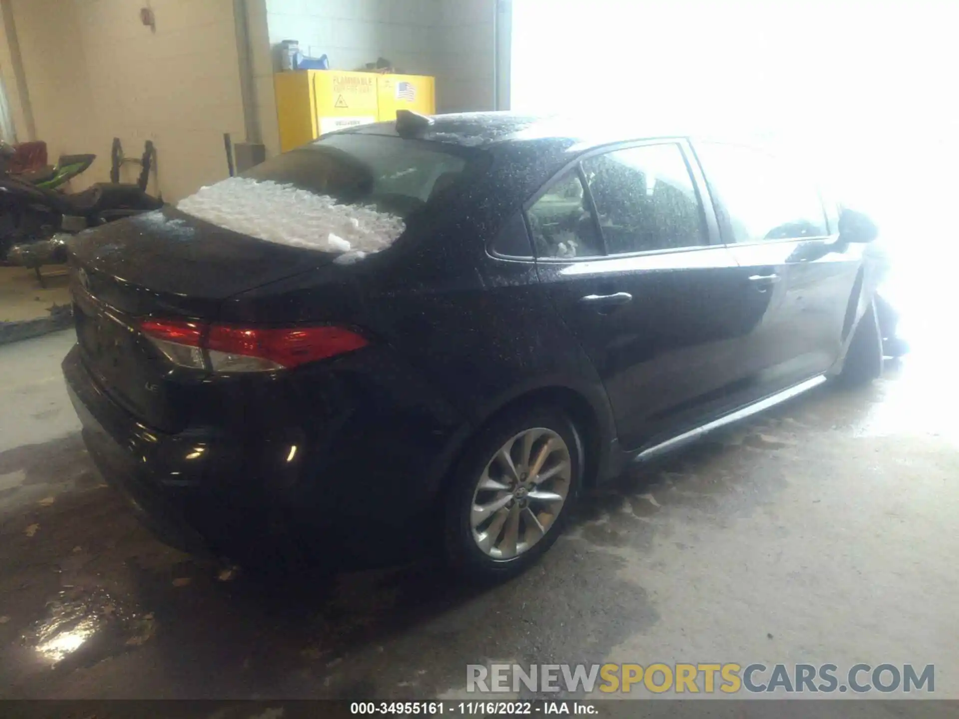 4 Photograph of a damaged car JTDVPRAE7LJ074370 TOYOTA COROLLA 2020