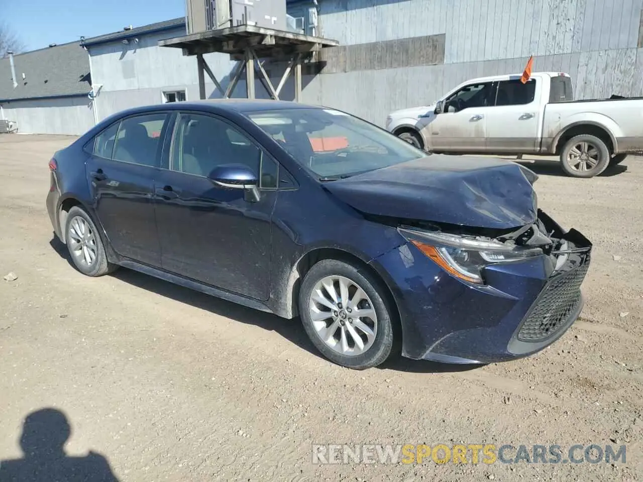 4 Photograph of a damaged car JTDVPRAE7LJ107058 TOYOTA COROLLA 2020