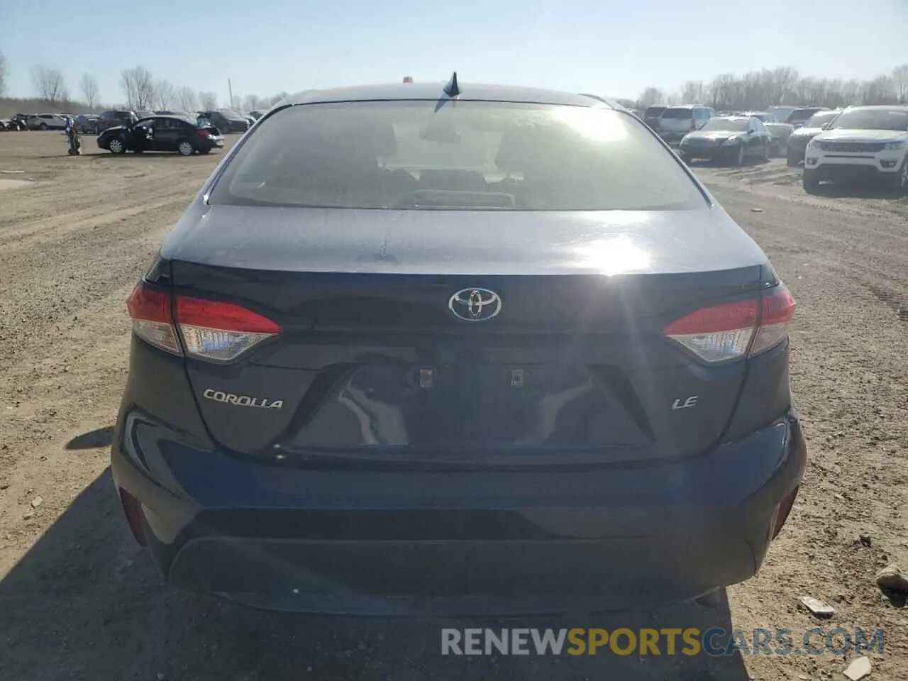 6 Photograph of a damaged car JTDVPRAE7LJ107058 TOYOTA COROLLA 2020