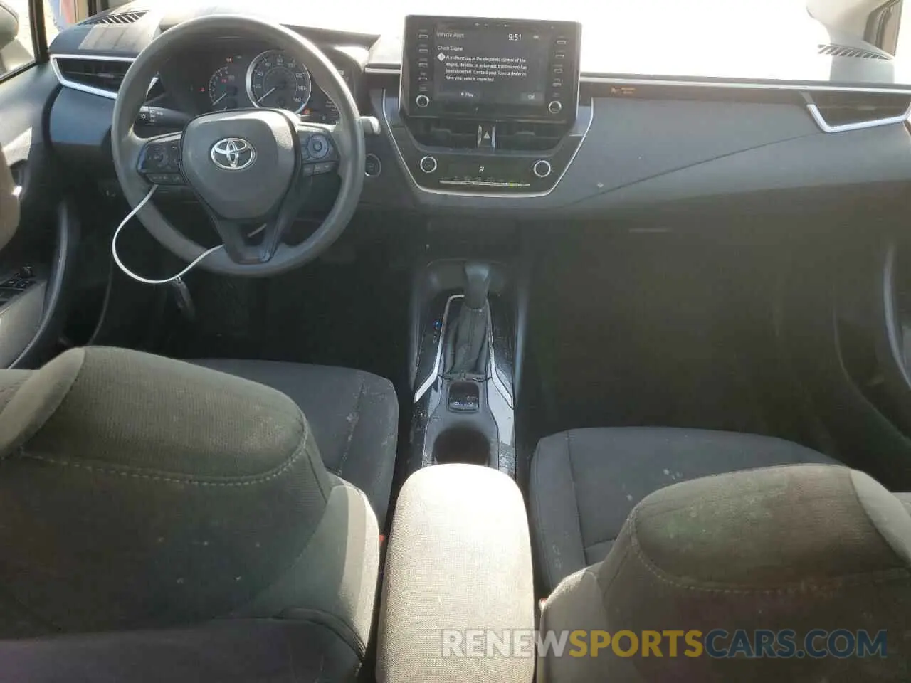 8 Photograph of a damaged car JTDVPRAE7LJ107058 TOYOTA COROLLA 2020