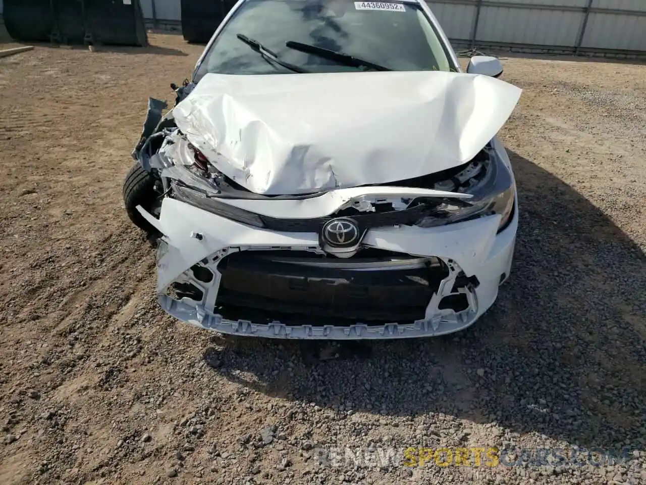 7 Photograph of a damaged car JTDVPRAEXLJ079160 TOYOTA COROLLA 2020