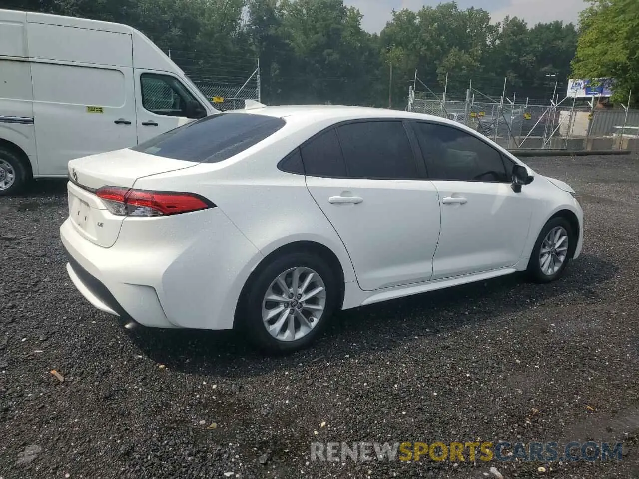 3 Photograph of a damaged car JTDVPRAEXLJ097660 TOYOTA COROLLA 2020
