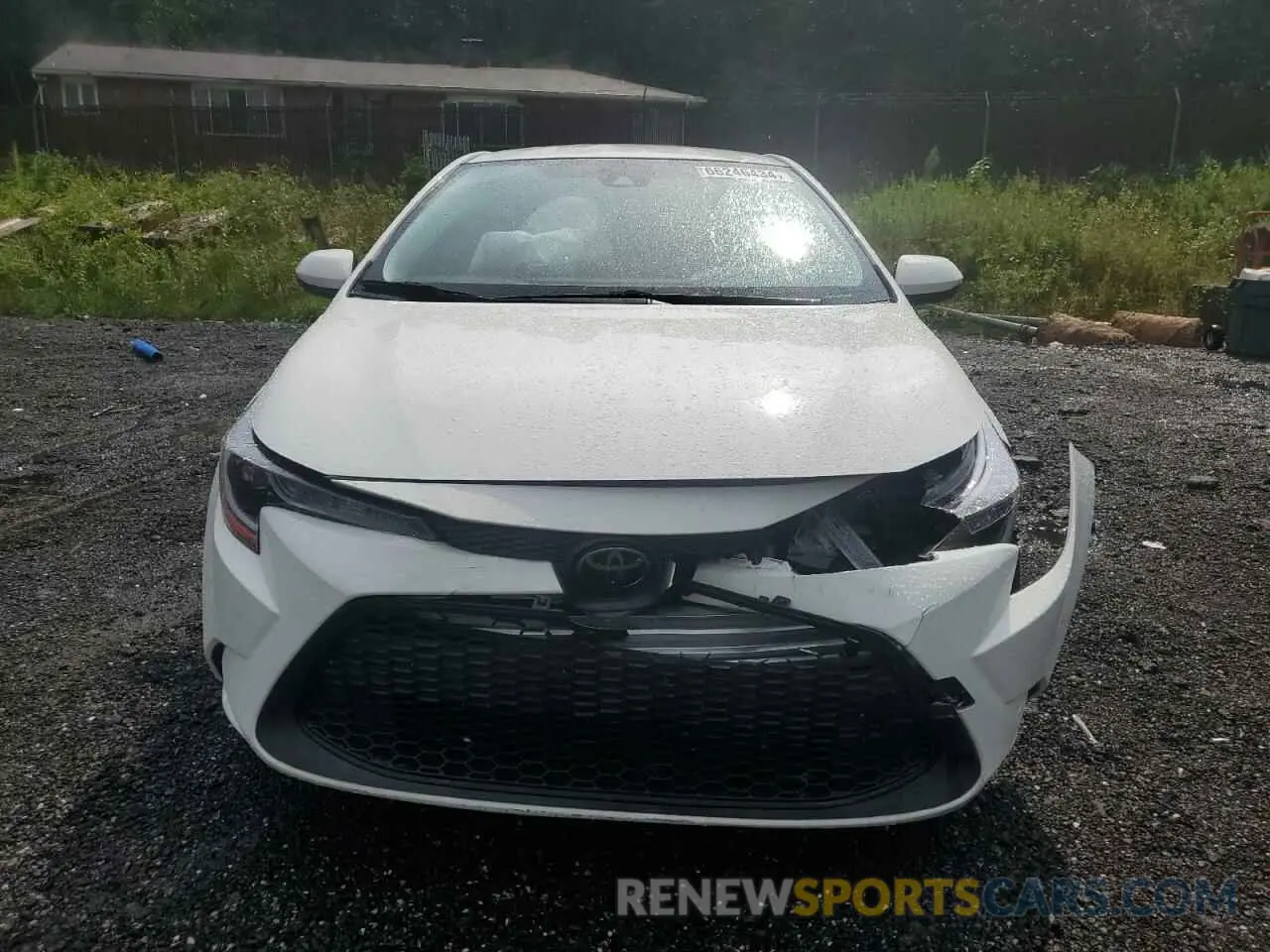 5 Photograph of a damaged car JTDVPRAEXLJ097660 TOYOTA COROLLA 2020