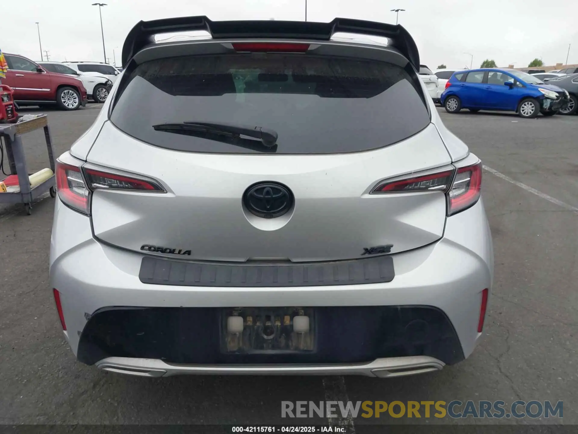 16 Photograph of a damaged car JTNA4RBE1L3081627 TOYOTA COROLLA 2020