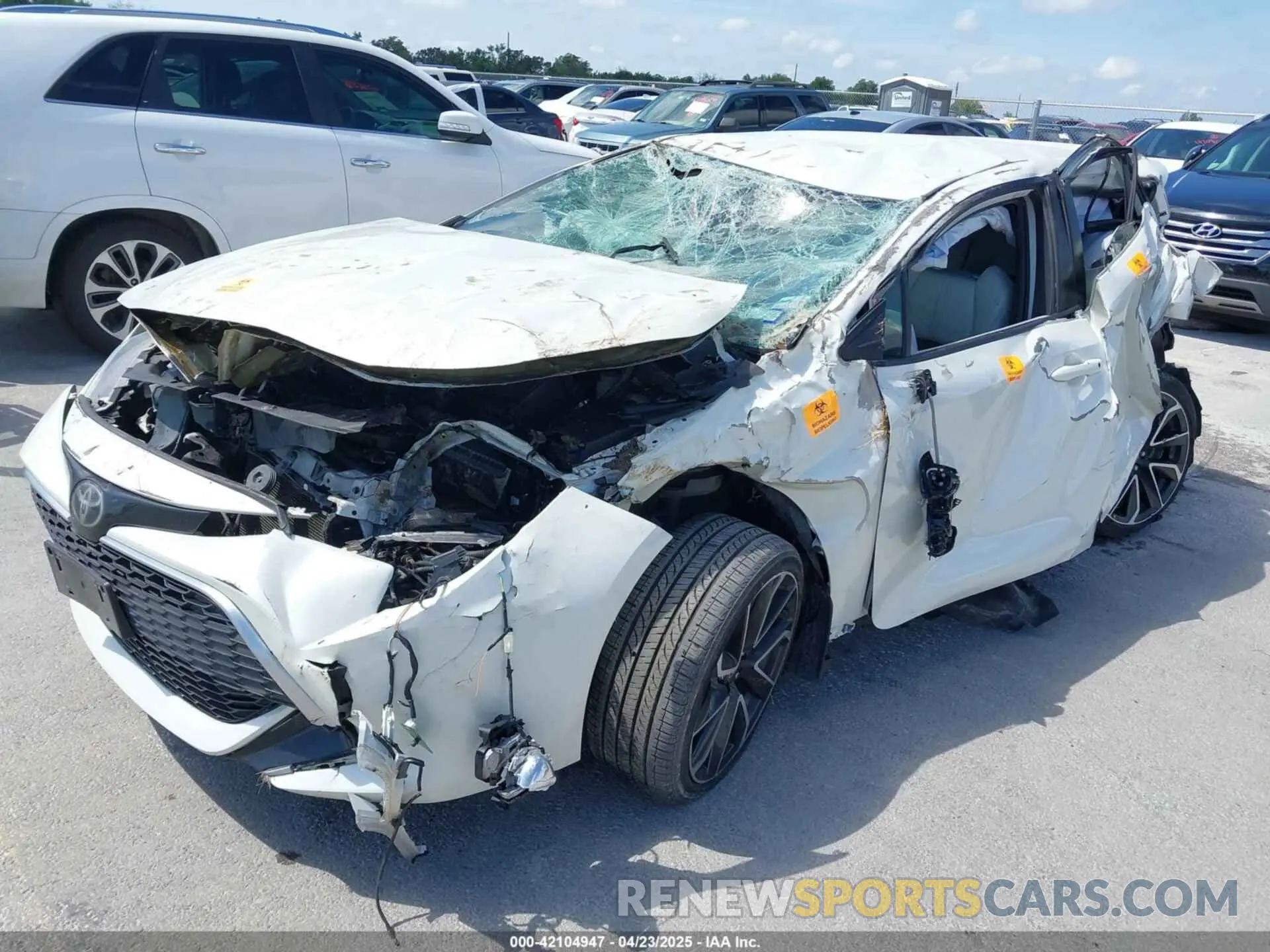 6 Photograph of a damaged car JTNA4RBE2L3086075 TOYOTA COROLLA 2020