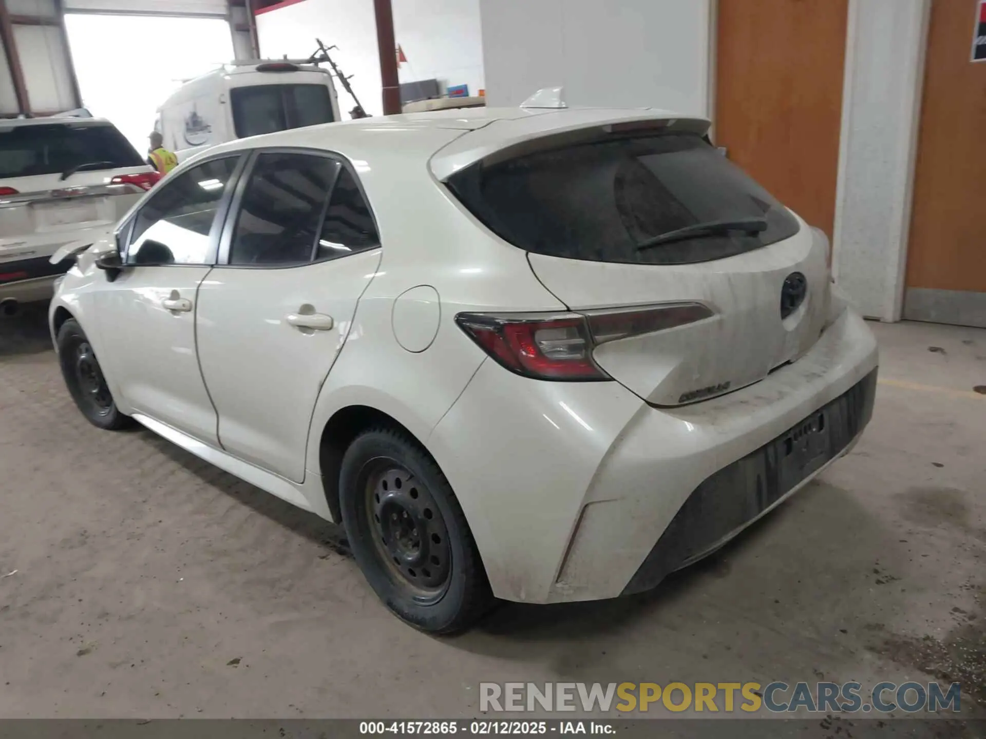 3 Photograph of a damaged car JTNA4RBE3L3090264 TOYOTA COROLLA 2020