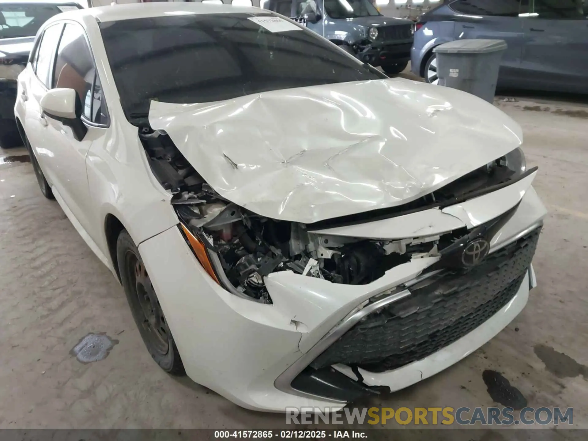 6 Photograph of a damaged car JTNA4RBE3L3090264 TOYOTA COROLLA 2020
