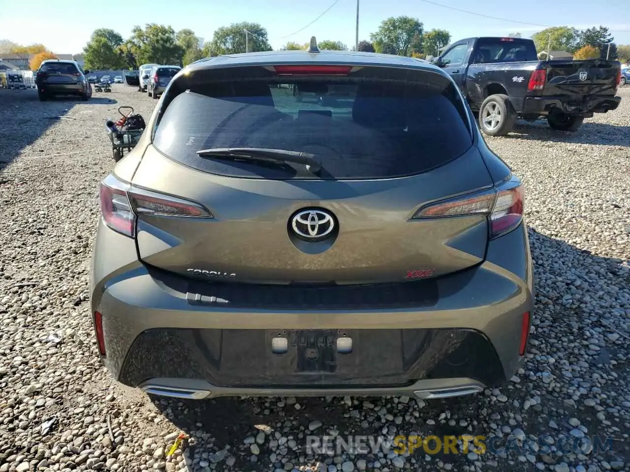 6 Photograph of a damaged car JTNA4RBE5L3092629 TOYOTA COROLLA 2020