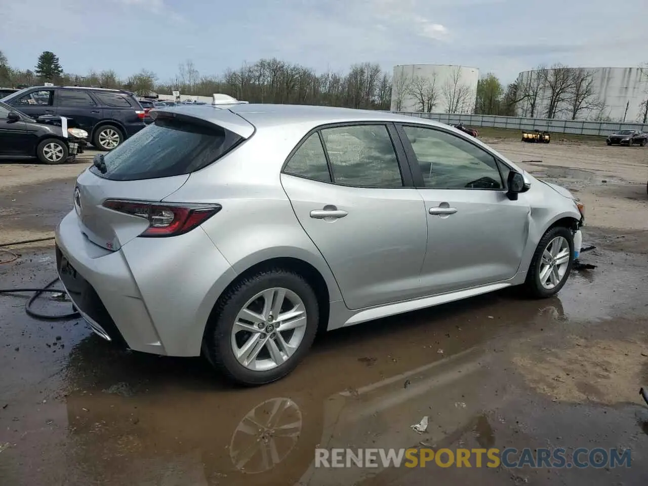 3 Photograph of a damaged car JTNB4RBE0L3091019 TOYOTA COROLLA 2020