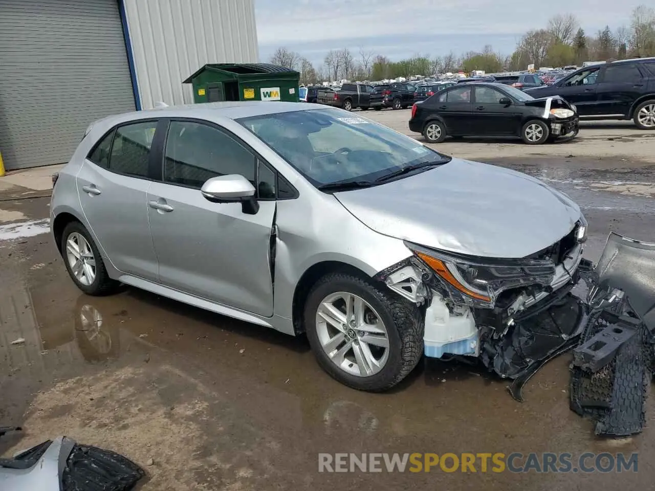 4 Photograph of a damaged car JTNB4RBE0L3091019 TOYOTA COROLLA 2020