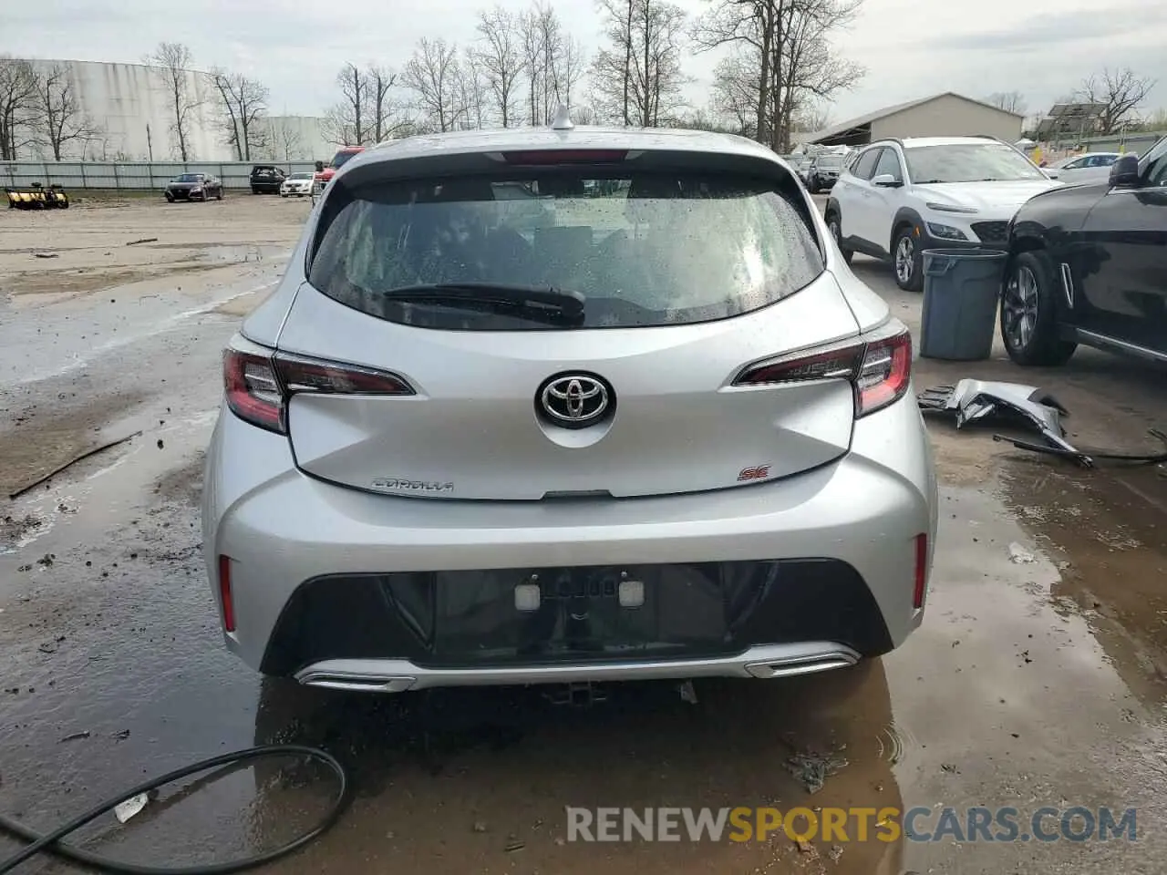 6 Photograph of a damaged car JTNB4RBE0L3091019 TOYOTA COROLLA 2020